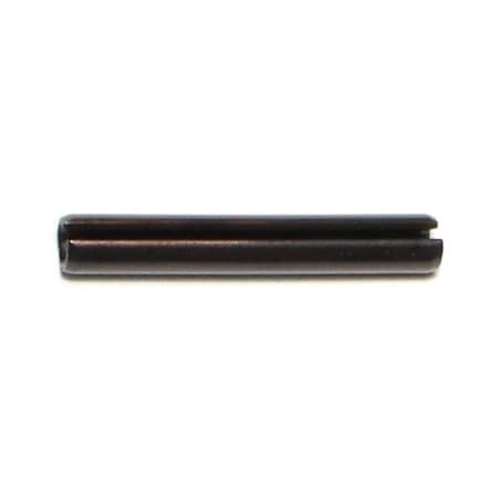 Midwest Fastener Tension Spring Pin, 3/16 in Outside Dia, 1-1/4 in L, Steel, 20 PK 72777